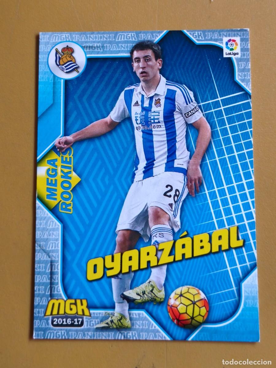 Cromos de F&uacute;tbol: oyarzabal, 2016 17 mega rookies