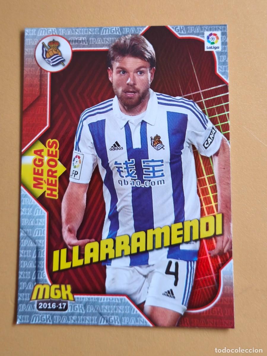 Cromos de F&uacute;tbol: illarramendi, 2016 17 mega heroes