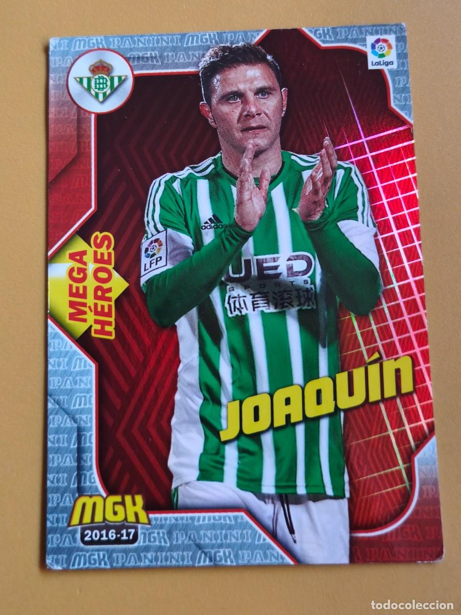 Cromos de F&uacute;tbol: joaquin, 2016 17 mega heroes