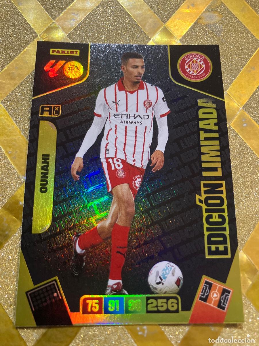 Cromos de F&uacute;tbol: CROMO DE FUTBOL OUNANI GIRONA EDICI&Oacute;N LIMITADA ADRENALYN XL 2025 2026 PANINI !