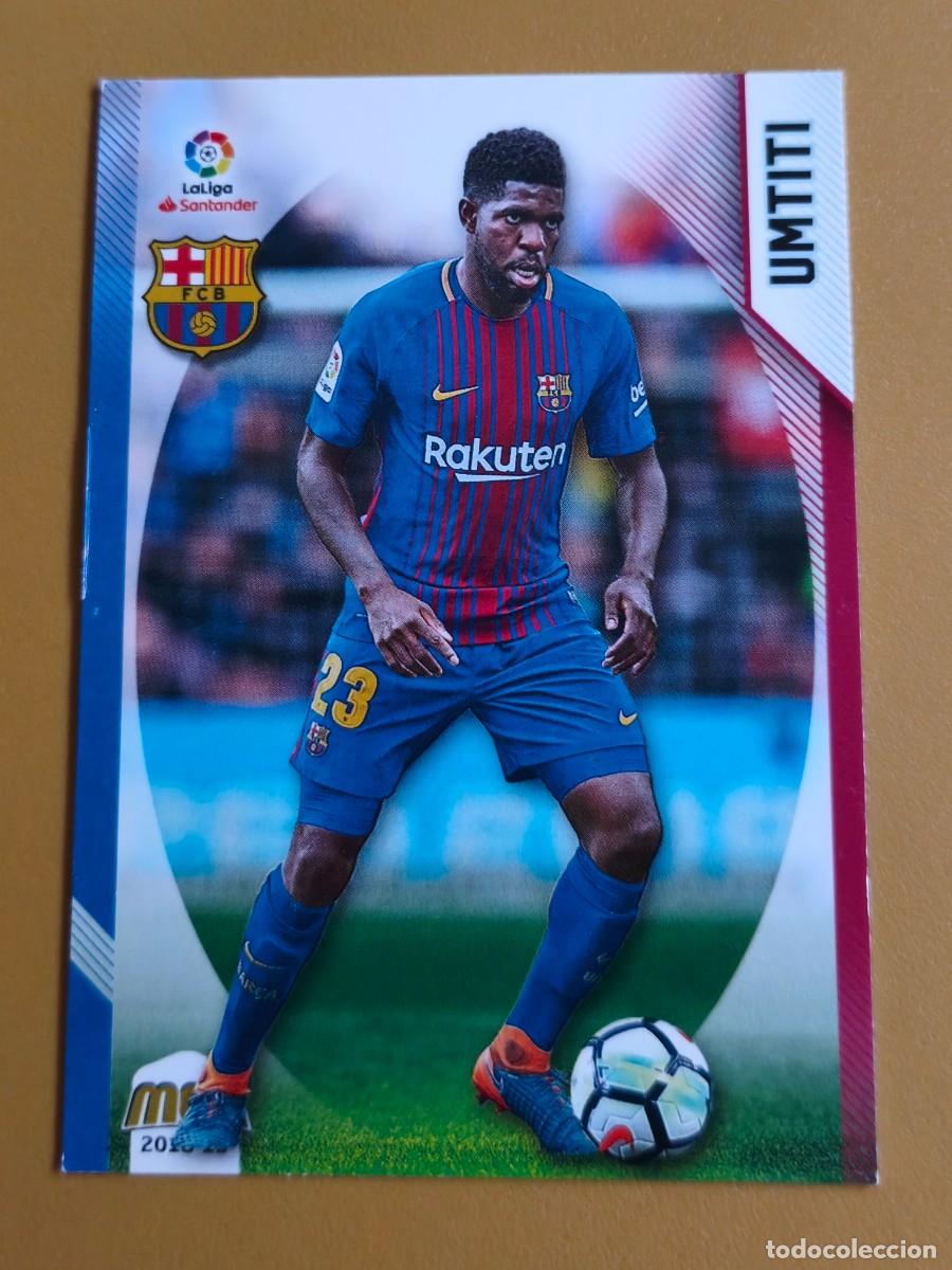 Cromos de F&uacute;tbol: umtiti, 2018 19 megacracks