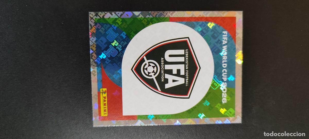 Cromos de F&uacute;tbol: FIFA WORLD CUP 2026 STICKER ESCUDO UZBEKISTAN # UZB1 PANINI