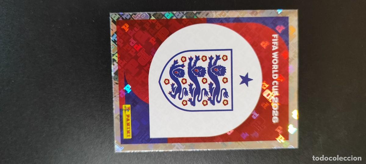 Cromos de F&uacute;tbol: FIFA WORLD CUP 2026 STICKER ESCUDO INGLATERRA # ENG1 PANINI