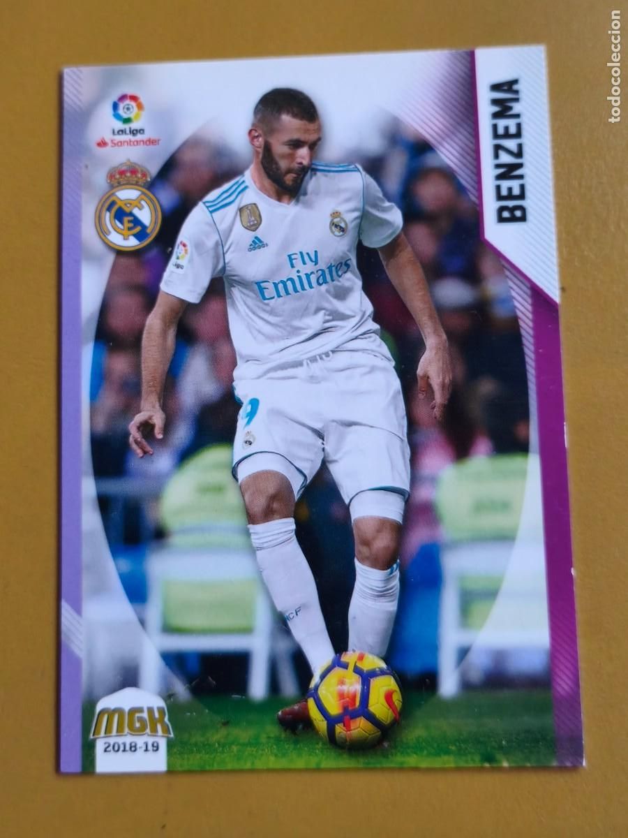 Cartes &agrave; collectionner de Football: benzema, 2018 19 megacracks