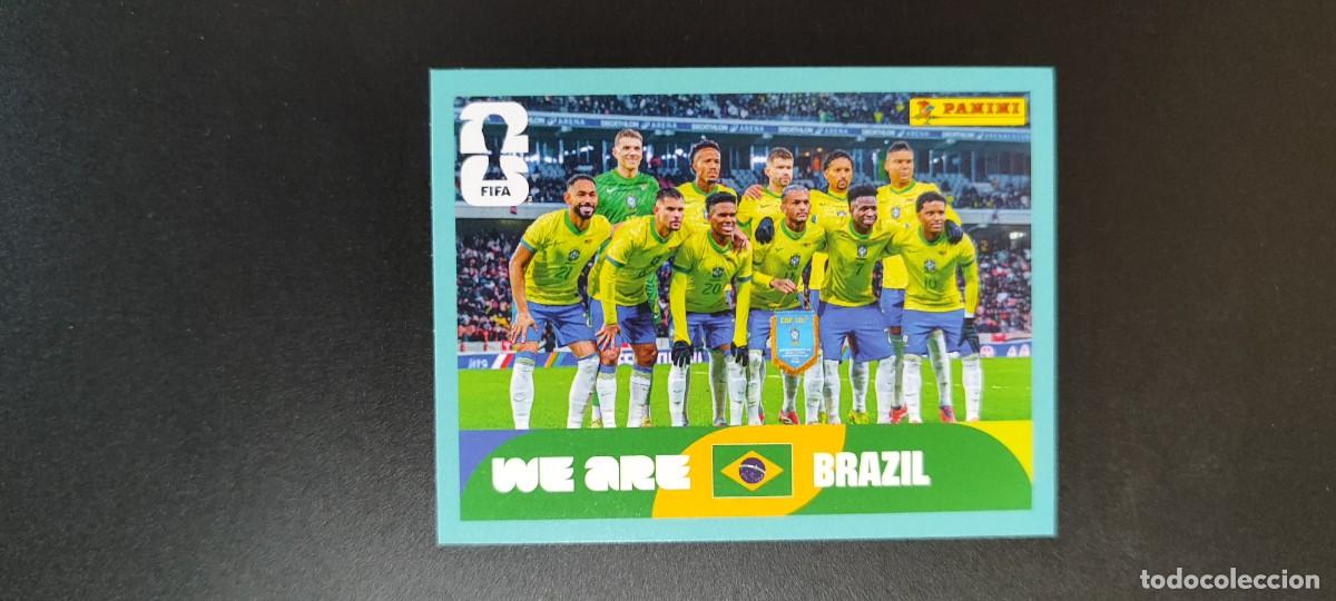 Cromos de F&uacute;tbol: FIFA WORLD CUP 2026 STICKER ALINEACION BRASIL # BRA13 PANINI