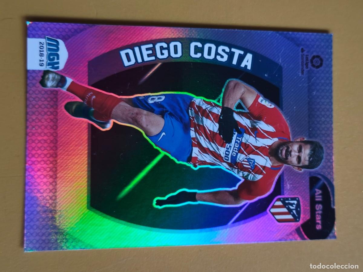 Cromos de F&uacute;tbol: diego costa, 2018 19 megacracks all stars