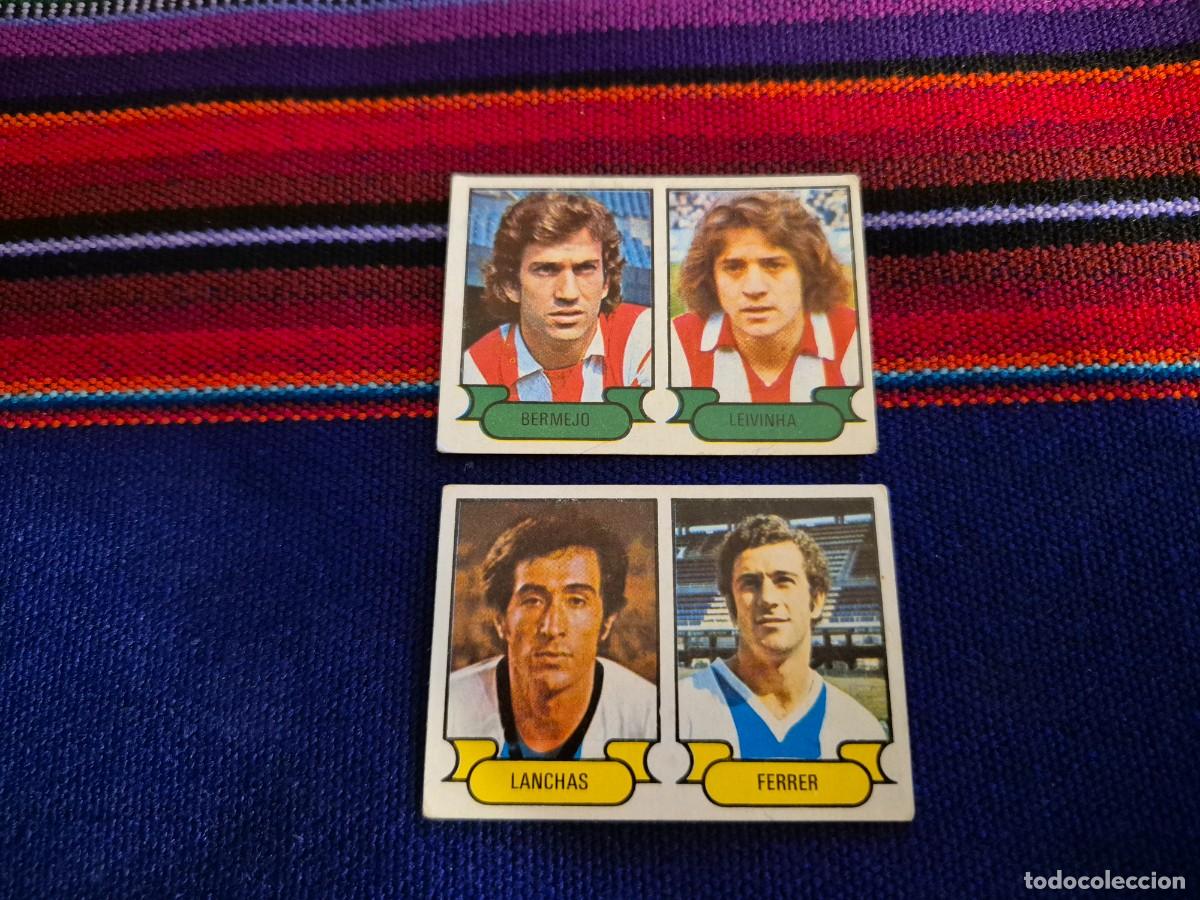 Cromos de F&uacute;tbol: CROMO NUNCA PEGADO CAMPEONATO NACIONAL DE LIGA 1978 1979 78 79 RUIZ ROMERO N&ordm;S 11 Y 32 RESERVADOS.