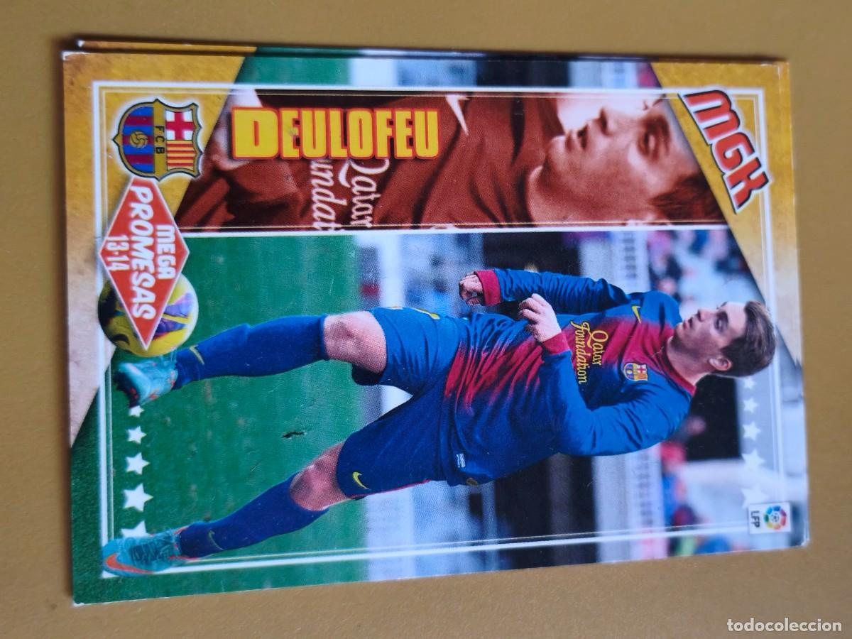 Cromos de F&uacute;tbol: deulofeu, 2013 14 mega promesas