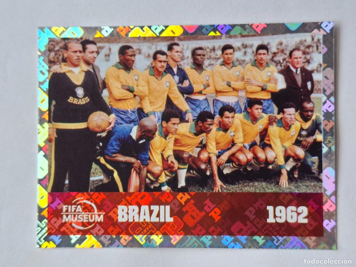 Cromos de F&uacute;tbol: Foil #FWC 12 BRAZIL 1962 (Team History) - Panini FIFA World Cup 2026 Sticker