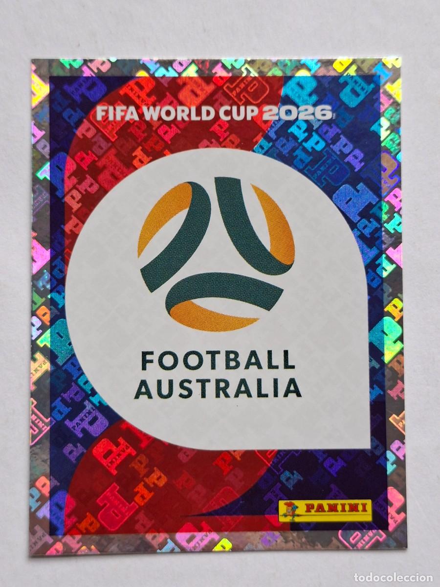 Cromos de F&uacute;tbol: Foil #AUS 1 EMBLEM (Australia) - Panini FIFA World Cup 2026 Sticker