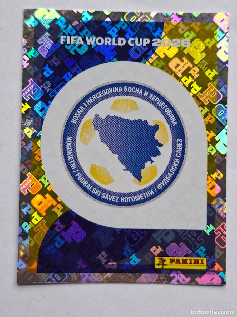 Cromos de F&uacute;tbol: Foil #BIH 1 EMBLEM (Bosnia &Herzegovina) - Panini FIFA World Cup 2026 Sticker