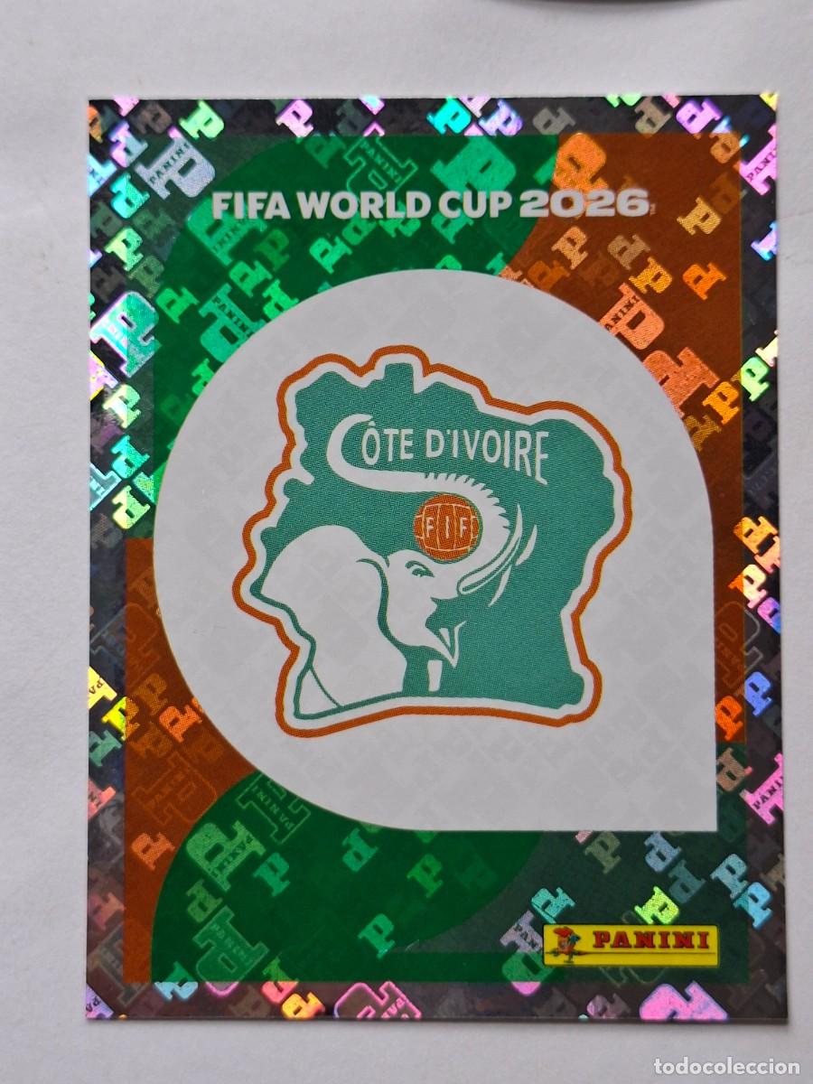 Cromos de F&uacute;tbol: Foil #CIV 1 EMBLEM (Ivory Coast) - Panini FIFA World Cup 2026 Sticker