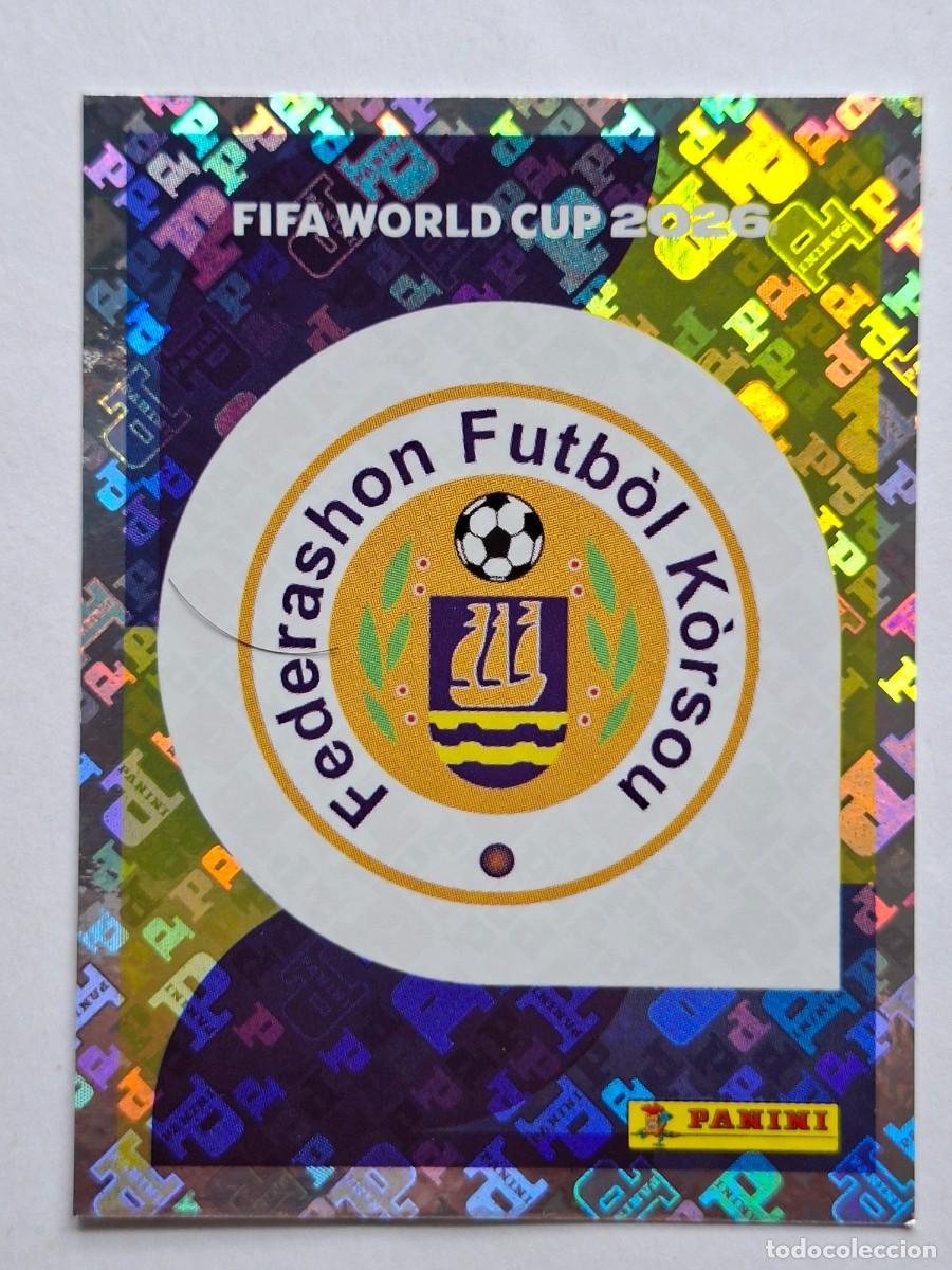 Cromos de F&uacute;tbol: Foil #CUW 1 EMBLEM (Cura&ccedil;ao) - Panini FIFA World Cup 2026 Sticker
