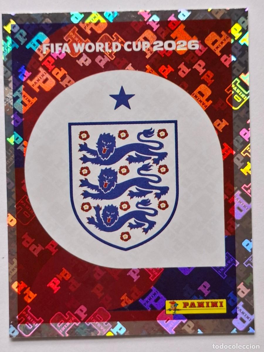 Cromos de F&uacute;tbol: Foil #ENG 1 EMBLEM (England) - Panini FIFA World Cup 2026 Sticker