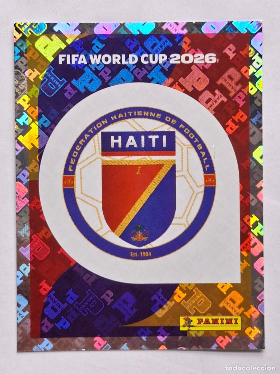 Cromos de F&uacute;tbol: Foil #HAI 1 EMBLEM (Haiti) - Panini FIFA World Cup 2026 Sticker