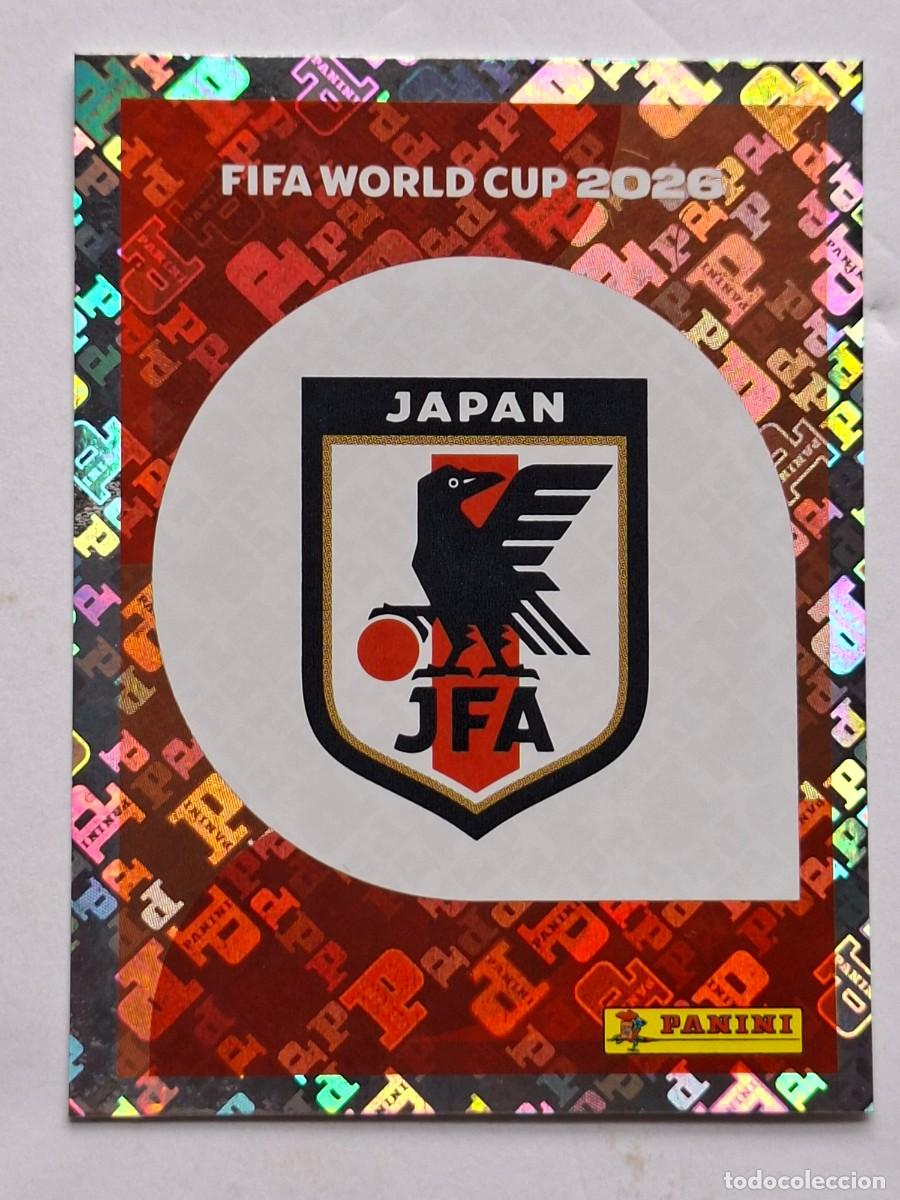 Cromos de F&uacute;tbol: Foil #JPN 1 EMBLEM (Japan) - Panini FIFA World Cup 2026 Sticker