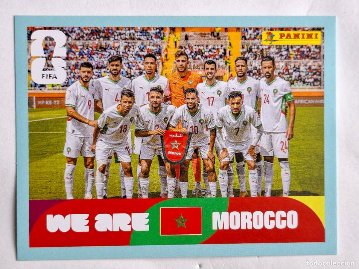 Cromos de F&uacute;tbol: * #MAR 13 TEAM PHOTO (Morocco) - Panini FIFA World Cup 2026 Sticker