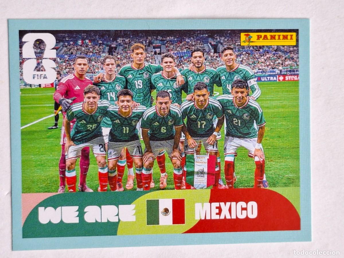 Cromos de F&uacute;tbol: * #MEX 13 TEAM PHOTO (Mexico) - Panini FIFA World Cup 2026 Sticker