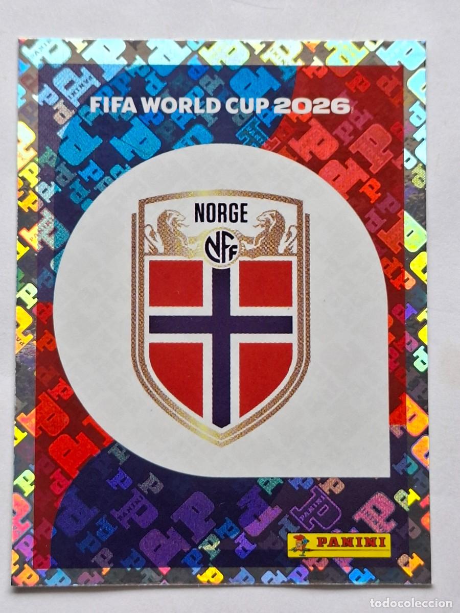 Cromos de F&uacute;tbol: Foil #NOR 1 EMBLEM (Norway) - Panini FIFA World Cup 2026 Sticker