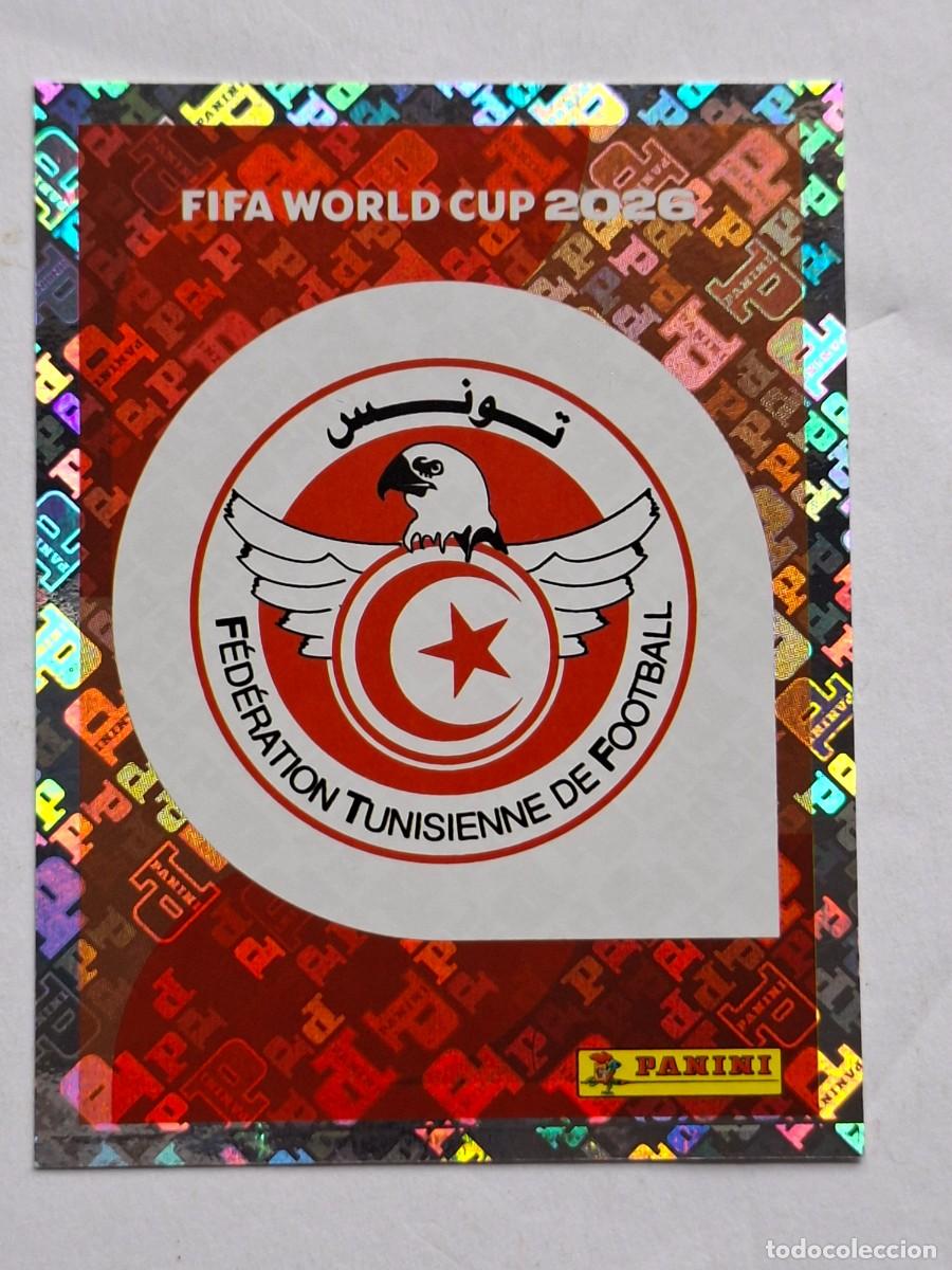 Cromos de F&uacute;tbol: Foil #TUN 1 EMBLEM (Tunisia) - Panini FIFA World Cup 2026 Sticker