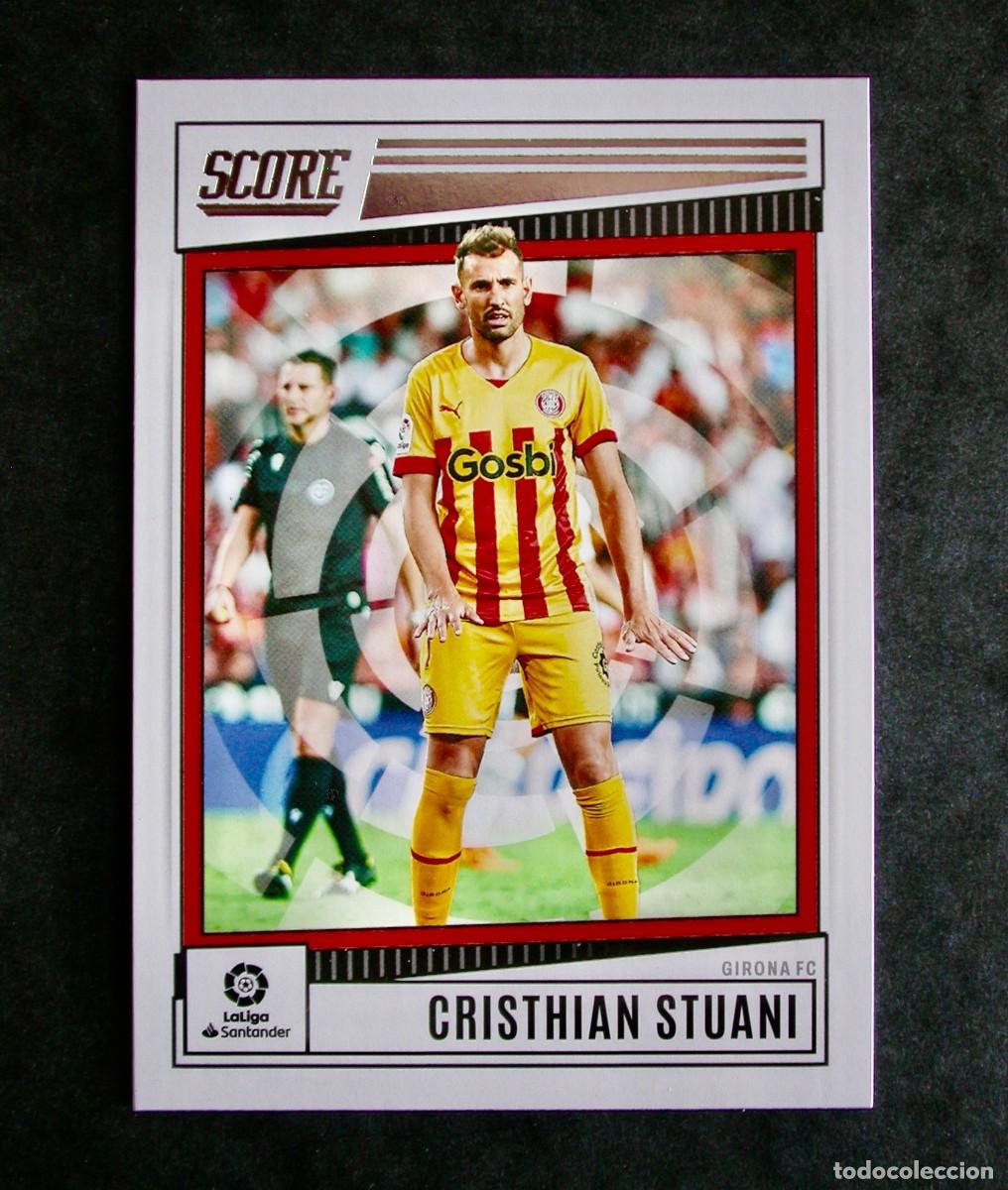Cromos de F&uacute;tbol: 82 CRISTHIAN STUANI / GIRONA / B&Aacute;SICA / SCORE LA LIGA SOCCER 2022-2023 / PANINI