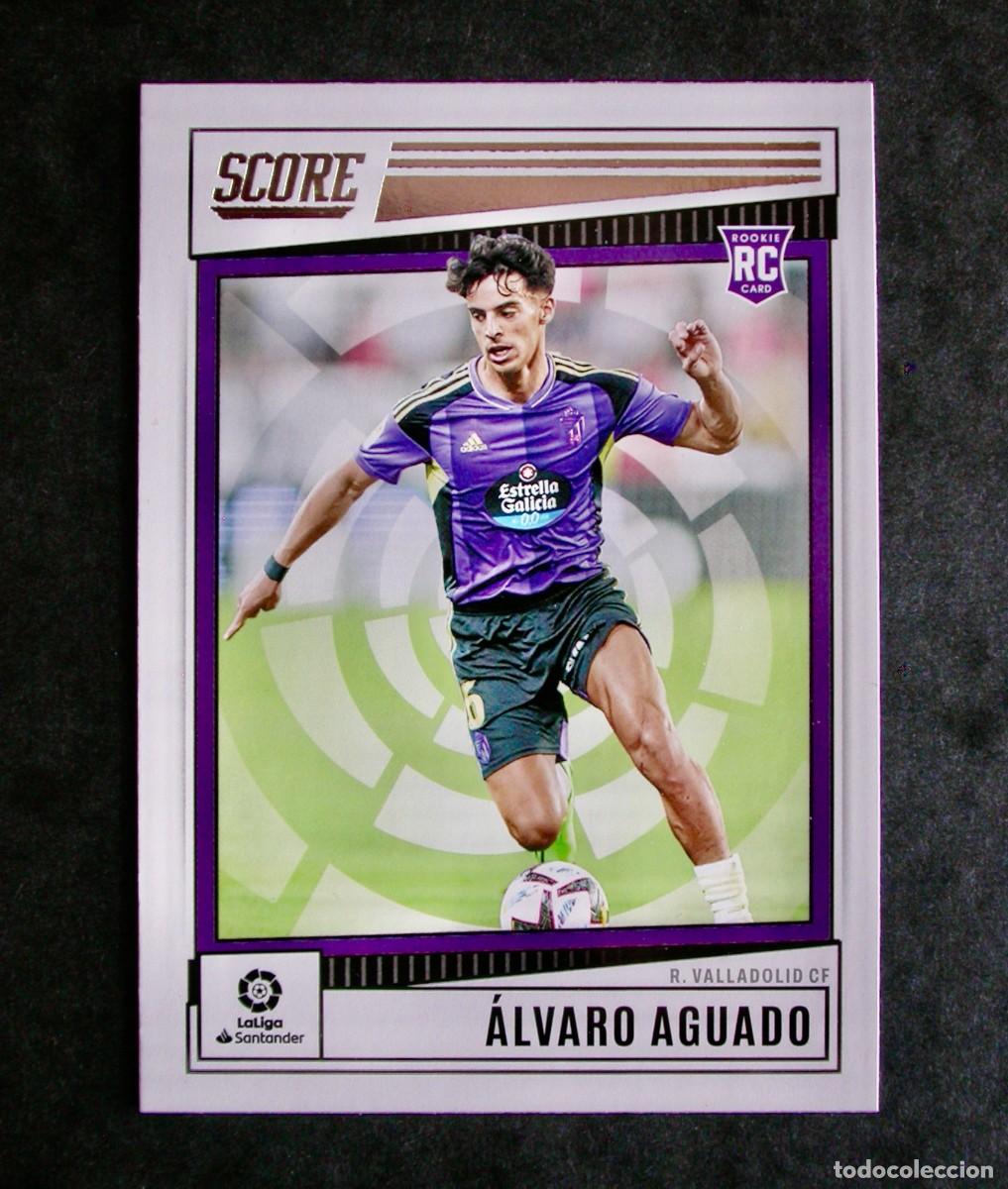 Cromos de F&uacute;tbol: 161 &Aacute;LVARO AGUADO / VALLADOLID / B&Aacute;SICA / SCORE LA LIGA SOCCER 2022-2023 / PANINI