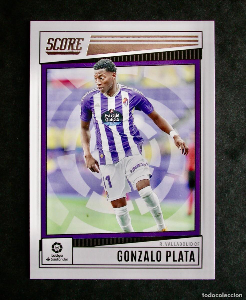 Cromos de F&uacute;tbol: 162 GONZALO PLATA / VALLADOLID / B&Aacute;SICA / SCORE LA LIGA SOCCER 2022-2023 / PANINI