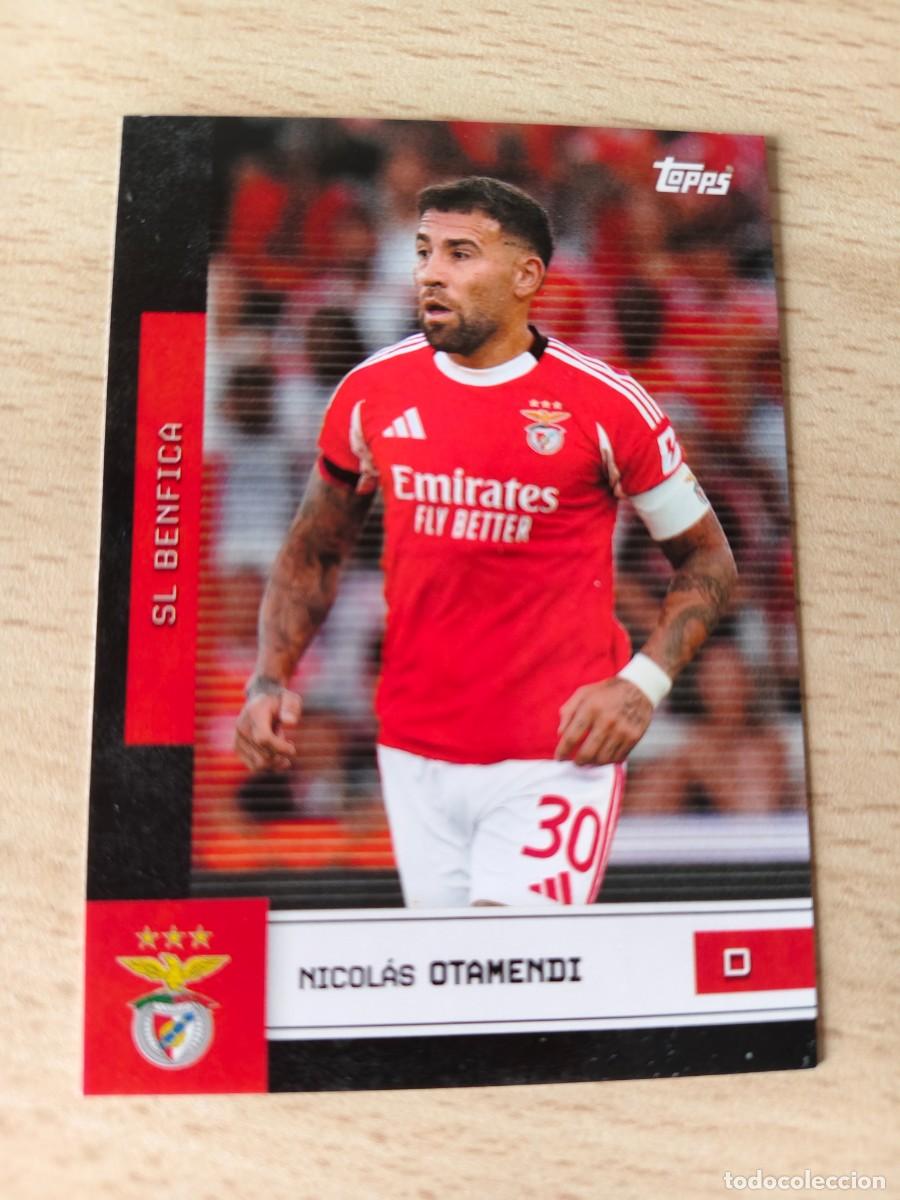 Cromos de F&uacute;tbol: 7 TEAM SET S.L. BENFICA 25 26 NICOL&Aacute;S OTAMENDI FIRST TEAM TOPPS 2025 2026
