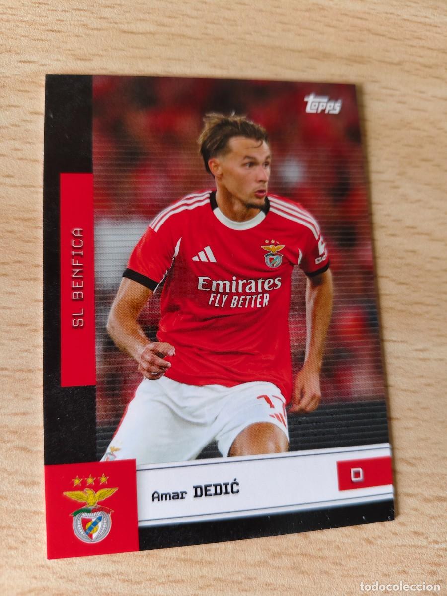 Cromos de F&uacute;tbol: 8 TEAM SET S.L. BENFICA 25 26 AMAR DEDIC FIRST TEAM TOPPS 2025 2026