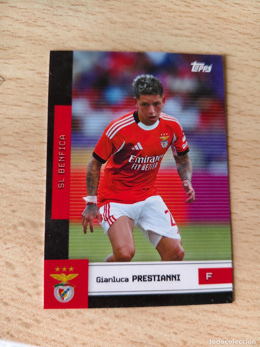 Cromos de F&uacute;tbol: 20 TEAM SET S.L. BENFICA 25 26 GIANLUCA PRESTIANNI FIRST TEAM TOPPS 2025 2026