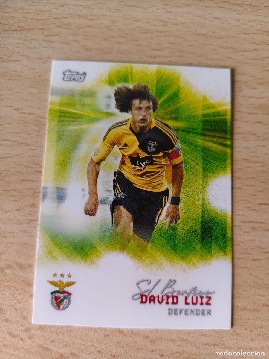 Cromos de F&uacute;tbol: 29 TEAM SET S.L. BENFICA 25 26 DAVID LUIZ PITCH PURSUITS TOPPS 2025 2026