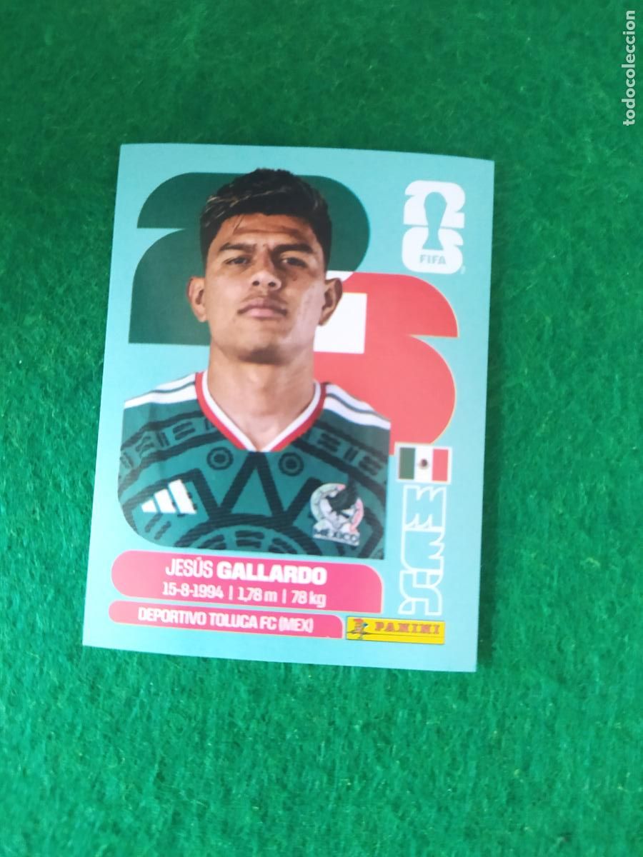 Cromos de F&uacute;tbol: OFFICIAL STICKER COLLECTION WORLD CUP MUNDIAL 2026 - MEXICO N&ordm; 6 GALLARDO