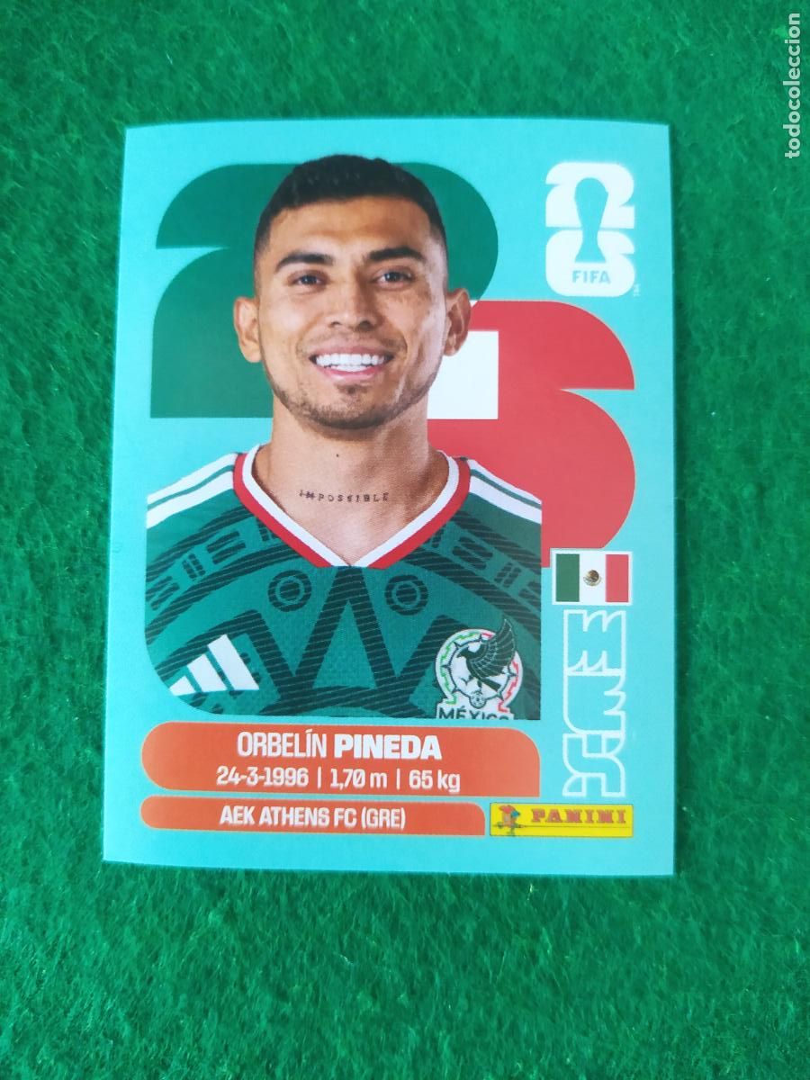 Cromos de F&uacute;tbol: OFFICIAL STICKER COLLECTION WORLD CUP MUNDIAL 2026 - MEXICO N&ordm; 11 PINEDA