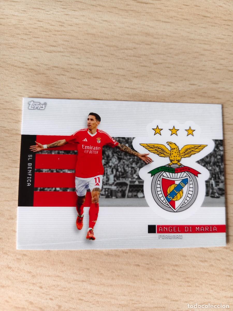 Cromos de F&uacute;tbol: 48 TEAM SET S.L. BENFICA 25 26 &Aacute;NGEL DI MAR&Iacute;A SOARING EAGLE TOPPS 2025 2026
