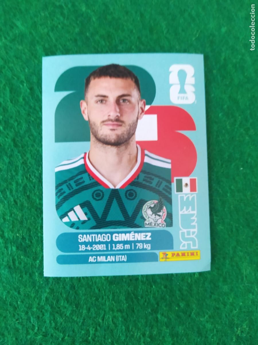 Cromos de F&uacute;tbol: OFFICIAL STICKER COLLECTION WORLD CUP MUNDIAL 2026 - MEXICO N&ordm; 16 GIMENEZ
