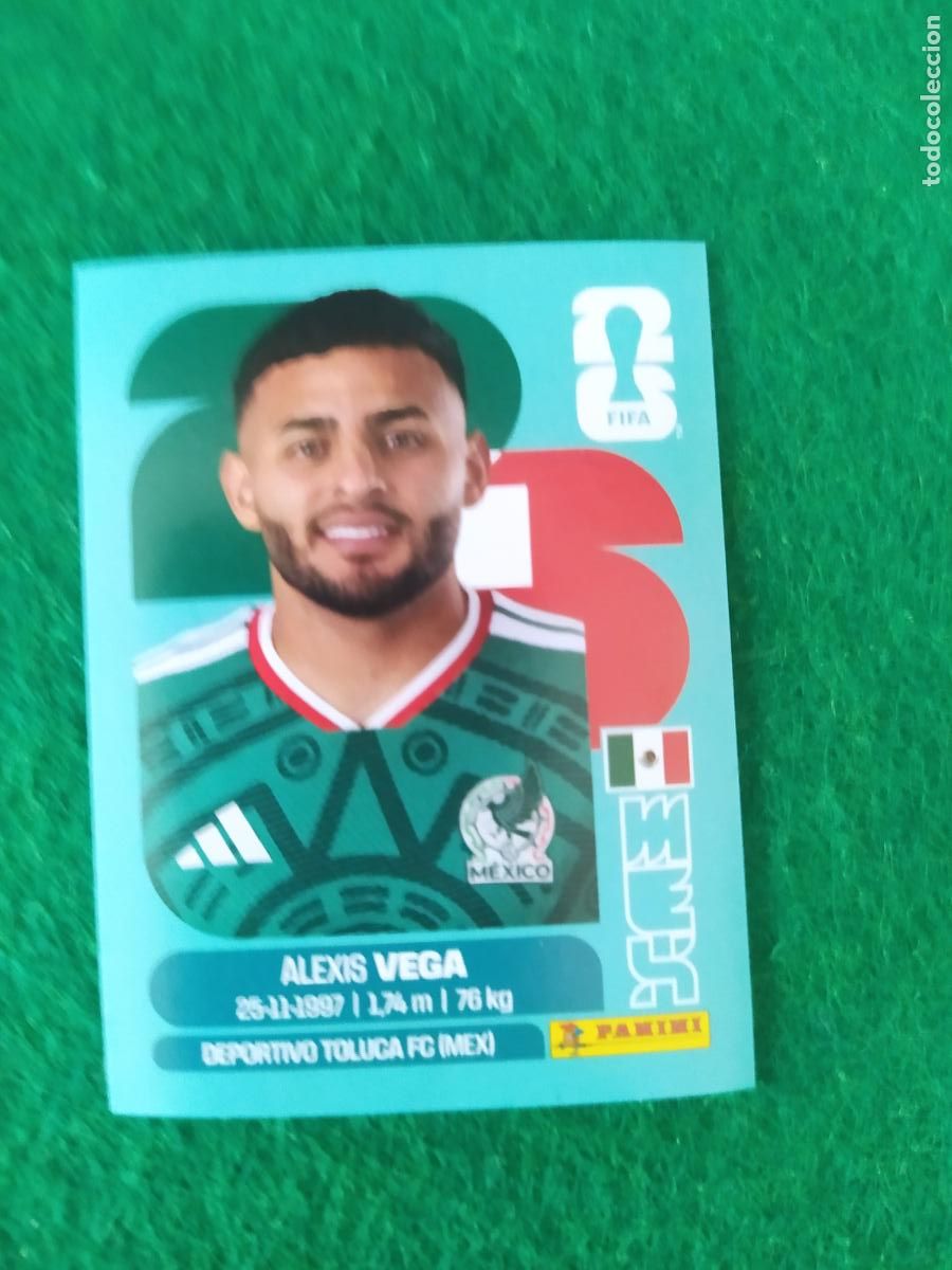 Cromos de F&uacute;tbol: OFFICIAL STICKER COLLECTION WORLD CUP MUNDIAL 2026 - MEXICO N&ordm; 18 VEGA