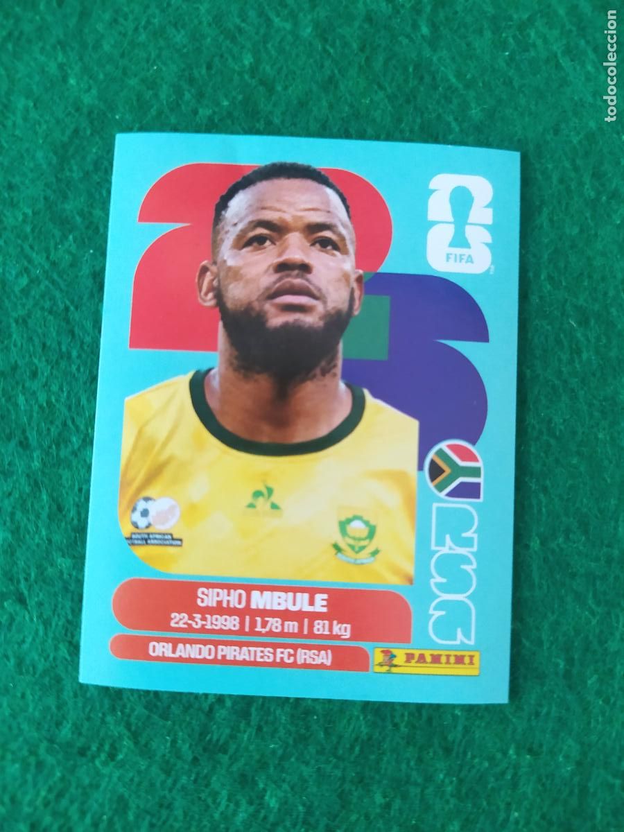 Cromos de F&uacute;tbol: OFFICIAL STICKER COLLECTION WORLD CUP MUNDIAL 2026 - SUDAFRICA N&ordm; 16 MBULE