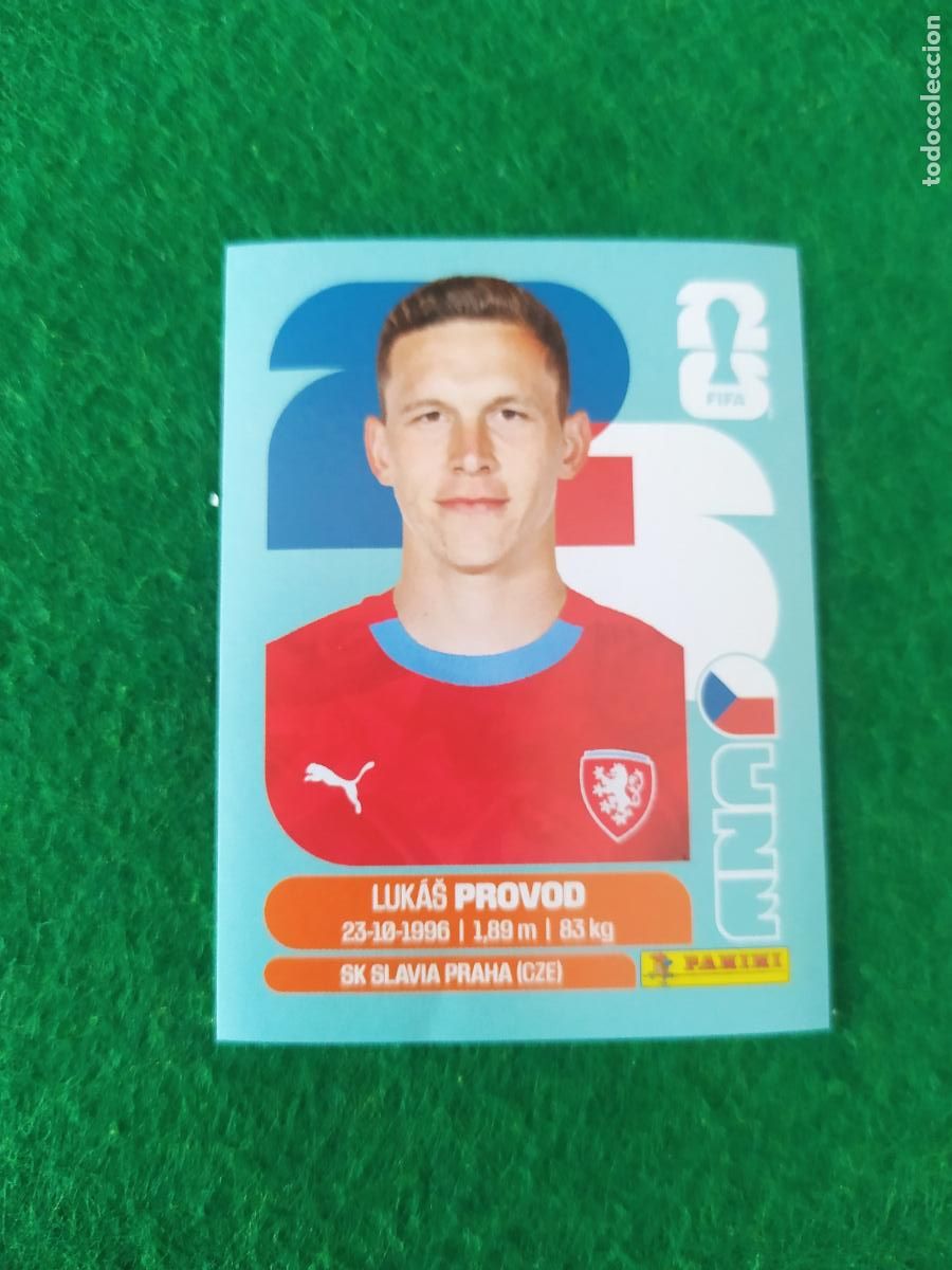 Cromos de F&uacute;tbol: OFFICIAL STICKER COLLECTION WORLD CUP MUNDIAL 2026 - REPUBLICA CHECA N&ordm;10 PROVOD