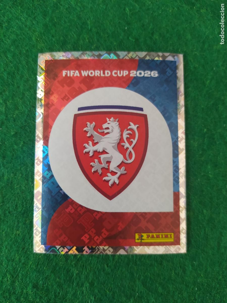 Cromos de F&uacute;tbol: OFFICIAL STICKER COLLECTION WORLD CUP MUNDIAL 2026 - REPUBLICA CHECA N&ordm; 1 ESCUDO