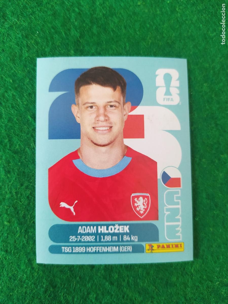 Cromos de F&uacute;tbol: OFFICIAL STICKER COLLECTION WORLD CUP MUNDIAL 2026 - REPUBLICA CHECA N&ordm; 19 HLOZEK