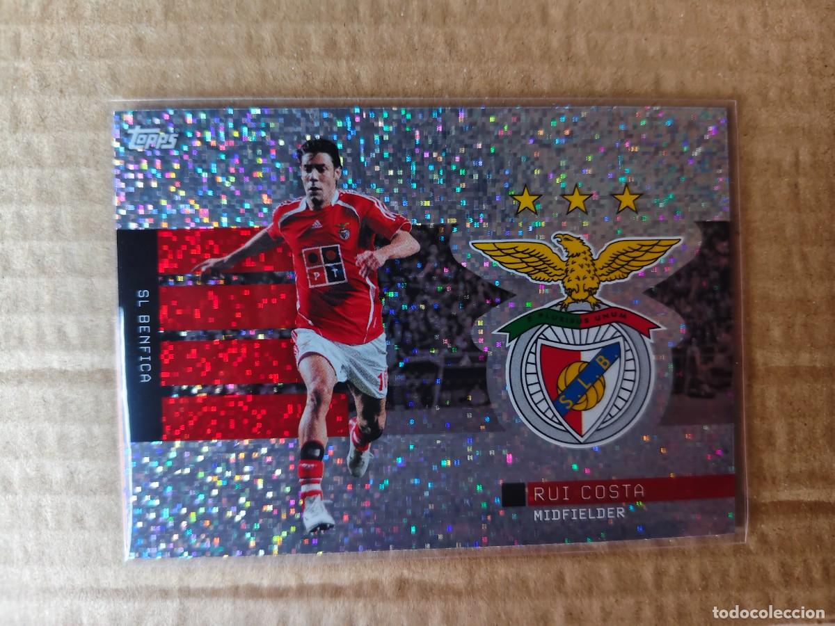 Cromos de F&uacute;tbol: 42 TEAM SET S.L. BENFICA 25 26 RUI COSTA SOARING EAGLE TOPPS 2025 2026 PARALELA PARALLEL