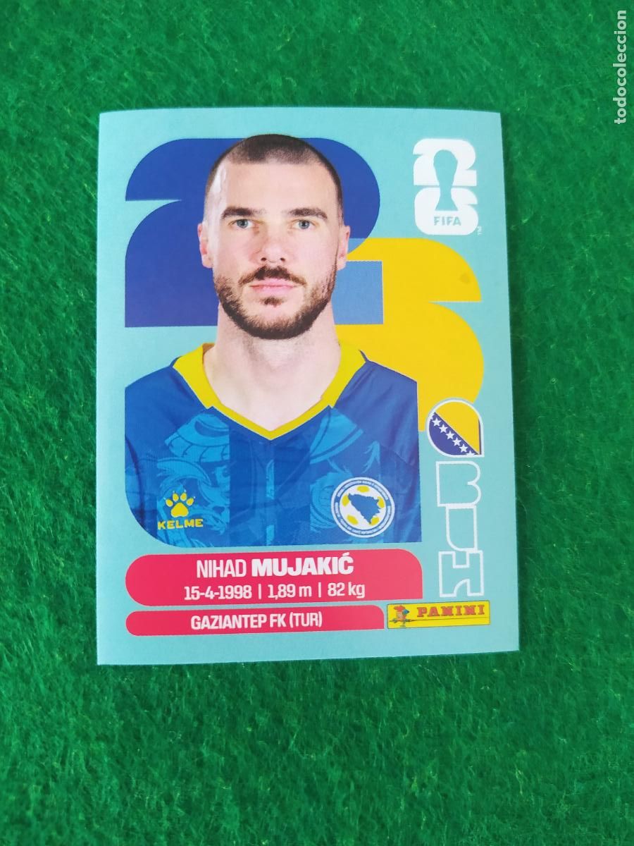 Cromos de F&uacute;tbol: OFFICIAL STICKER COLLECTION WORLD CUP MUNDIAL 2026 - BOSNIA N&ordm; 6 MUJAKIC