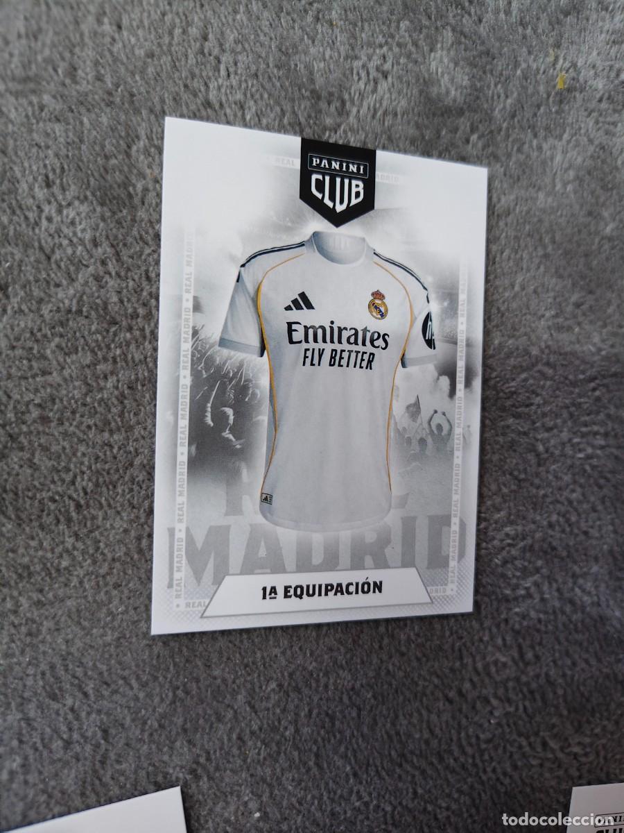 Cromos de F&uacute;tbol: 3 PANINI CLUB REAL MADRID 25 26 1&ordf; EQUIPACI&Oacute;N ADN 2025 2026