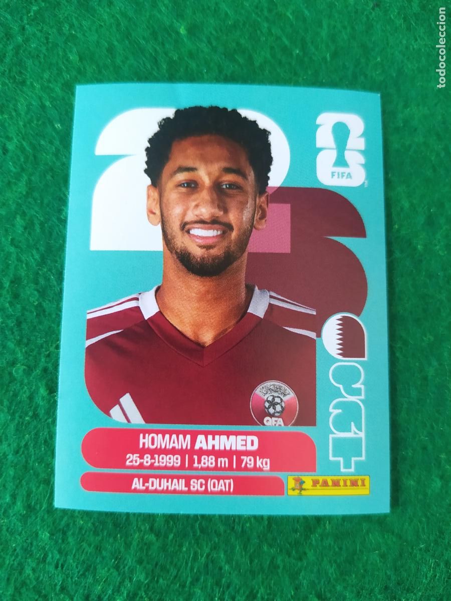 Cromos de F&uacute;tbol: OFFICIAL STICKER COLLECTION WORLD CUP MUNDIAL 2026 - CATAR N&ordm; 5 AHMED