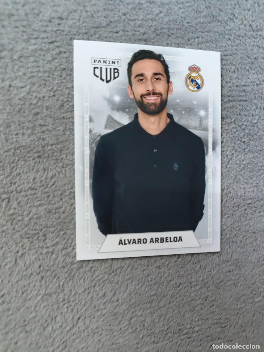 Cromos de F&uacute;tbol: 5 PANINI CLUB REAL MADRID 25 26 &Aacute;LVARO ARBELOA ADN 2025 2026