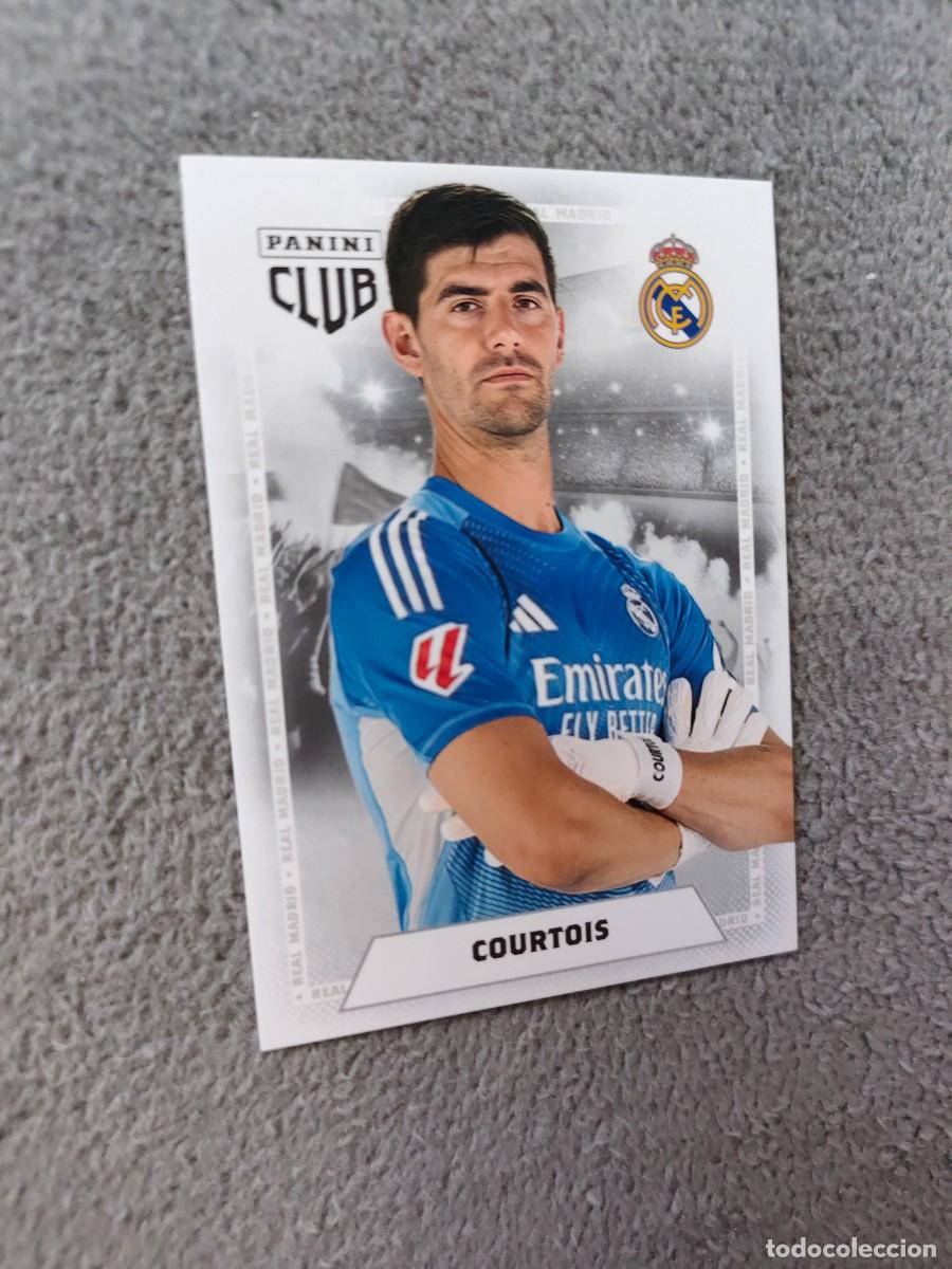 Cromos de F&uacute;tbol: 6 PANINI CLUB REAL MADRID 25 26 COURTOIS ADN 2025 2026