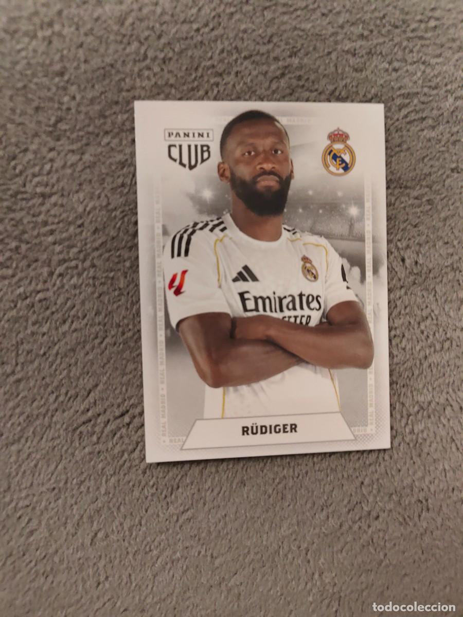 Cromos de F&uacute;tbol: 11 PANINI CLUB REAL MADRID 25 26 R&Uuml;DIGER ADN 2025 2026