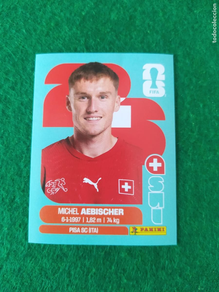 Cromos de F&uacute;tbol: OFFICIAL STICKER COLLECTION WORLD CUP MUNDIAL 2026 - SUIZA N&ordm; 16 AEBISCHER