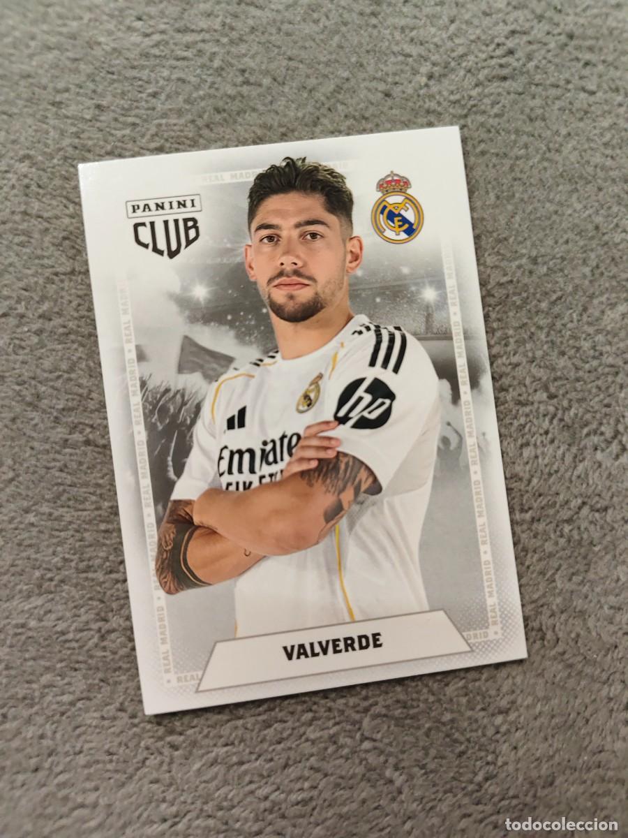 Cromos de F&uacute;tbol: 19 PANINI CLUB REAL MADRID 25 26 VALVERDE ADN 2025 2026