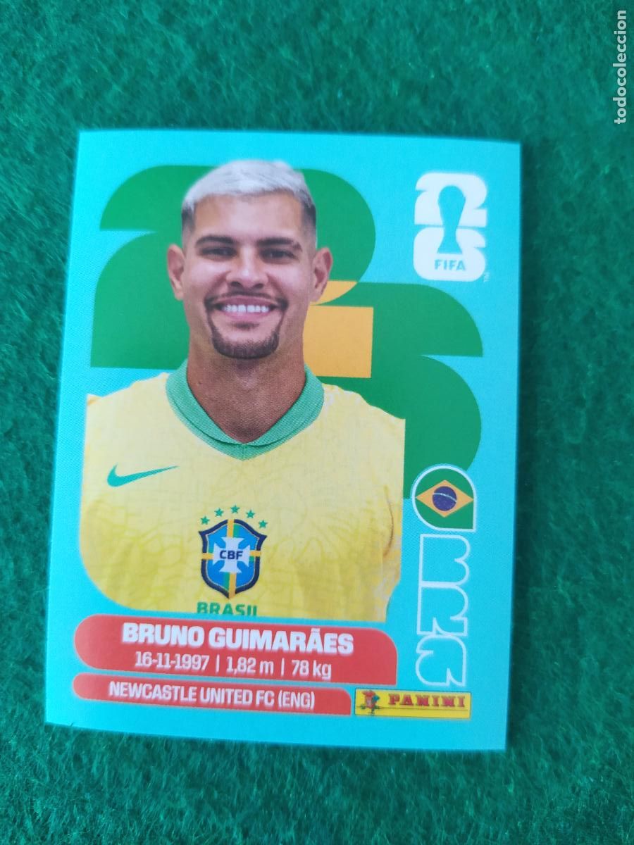 Football Stickers: OFFICIAL STICKER COLLECTION WORLD CUP MUNDIAL 2026 - BRASIL N&ordm; 11 GUIMARAES